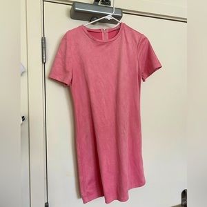 Zara trafaluc pink dress